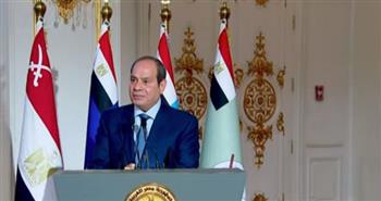 الرئيس السيسي: بذلنا جهدًا مخلصًا مستنيرًا لتجنب الحرب وتحقيق التهدئة