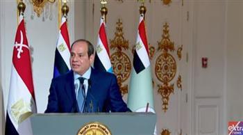 الرئيس السيسي: مصر ترفض الاعتداء على دول الجوار بأي شكل