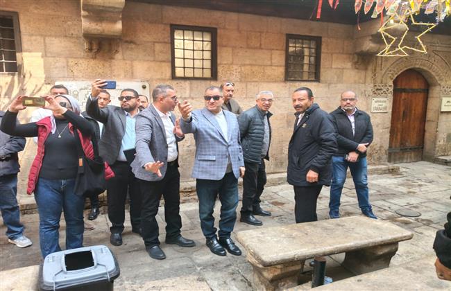 الأمين العام للمجلس الأعلى للآثار يتفقد عددً امن المواقع الأثرية بشارع المعز بالقاهرة التاريخية