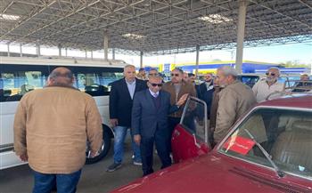 السكرتير العام  لمحافظة بورسعيد يتابع انتظام العمل بالميناء البري الجديد بعد تحريك أسعار البنزين والسولار