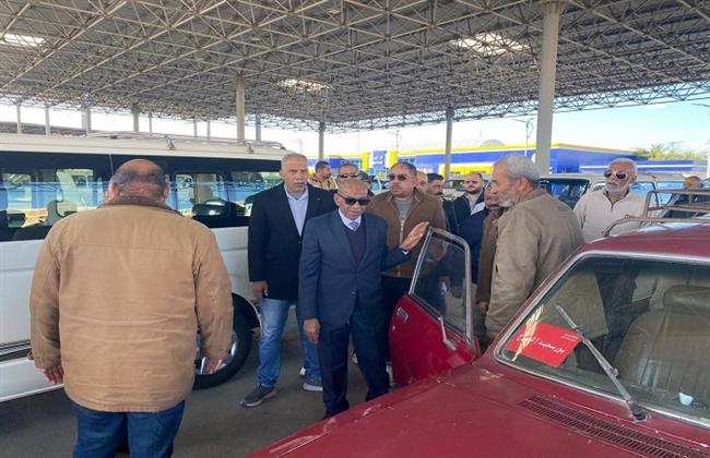 السكرتير العام  لمحافظة بورسعيد يتابع انتظام العمل بالميناء البري الجديد بعد تحريك أسعار البنزين والسولار