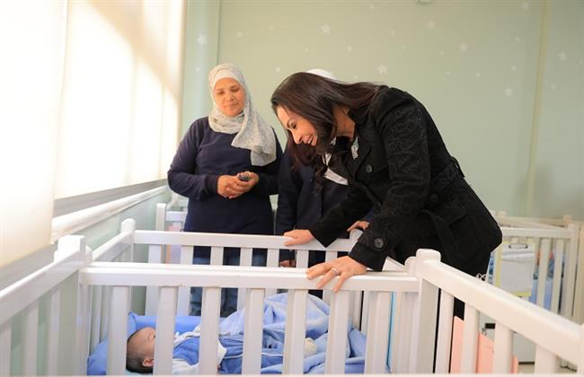 وزيرة التضامن تتفقد مركز الكفالة لاستقبال وتصنيف والإقامة المؤقتة للأطفال بـ15 مايو