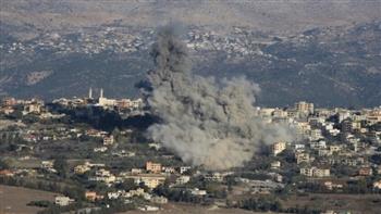 جيش الاحتلال: غارات على مقار لحزب الله في محيط قرية أنصارية بجنوب لبنان