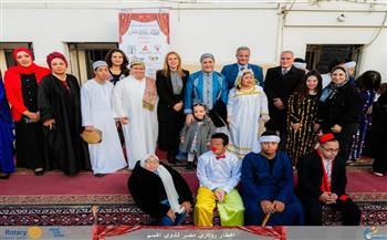 رئيسة القومي للطفولة تشهد إفطار "روتاري مصر" بمشاركة 700 طفل من ذوي الهمم وأسرهم