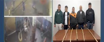 القبض على اصحاب فيديو مشاجرة داخل ورشة بالبحيرة