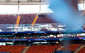 دوري أبطال أوروبا.. ملعب المباراة يتزين لاستضافة موقعة ليفربول أمام جالطة سراي