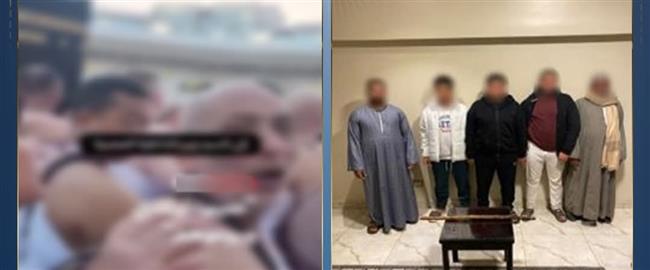 الامن يكشف ملابسات فيديو استغاثة معتمر بعد التعدي على نجله بالمنوفية