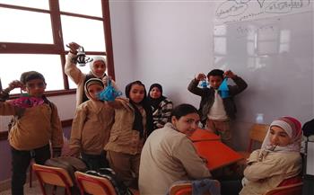 إبداع الأطفال يزين رمضان.. أنشطة ثقافية وفنية لثقافة الفيوم بمدرسة وليدة الابتدائية بسنهور البحرية