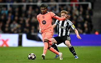 دوري أبطال أوروبا.. ربع ساعة سلبية بين برشلونة الإسباني أمام نيوكاسل