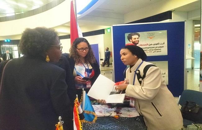 توافد ممثلى الدول على معرض صندوق مكافحة الإدمان بمقر منظمة الأمم المتحدة