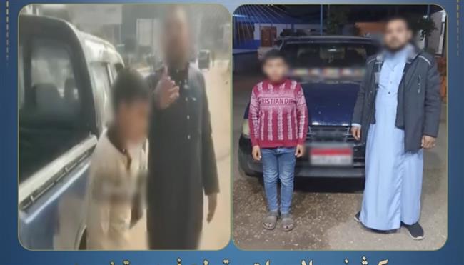 ضبط أب سمح لنجله بقيادة سيارة وتعدى على مُصوّر الواقعة بالغربية