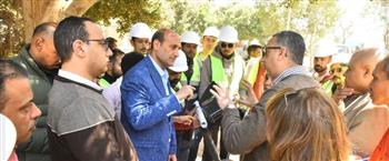 محافظ أسيوط يتفقد مشروع خط طرد محطة رفع صرف صحي البركة ويوجه بتسريع التنفيذ