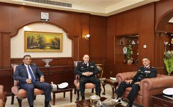 قادة القوات البحرية يهنئون الدكتور وليد البرقي لتوليه منصب محافظ البحر الأحمر