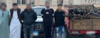 سقوط 4 لصوص متخصصين في سرقة مواقع تحت الإنشاء بالقاهرة