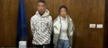 القبض على سيدة وزوجها لسرقتهما مشغولات ذهبية ومبالغ مالية بالقطامية