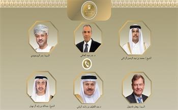 وزير الخارجية يبحث هاتفيًا مع نظرائه في قطر والامارات والبحرين وعُمان وألمانيا التصعيد العسكري في المنطقة