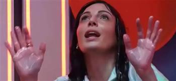 رزان جمال تصاب بالرعب مع " رامز ليفل الوحش" 