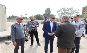 محافظ الجيزة يتفقد أعمال رفع تراكمات المخلفات وتطوير المحاور المرورية بمركز ومدينة كرداسة