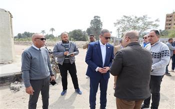 محافظ الجيزة يتفقد أعمال رفع تراكمات المخلفات وتطوير المحاور المرورية بمركز ومدينة كرداسة