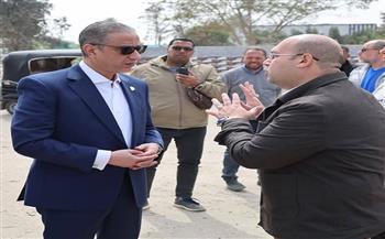 محافظ الجيزة يتفقد أعمال رفع تراكمات المخلفات وتطوير المحاور المرورية بمركز ومدينة كرداسة