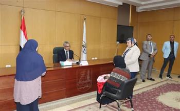 محافظ بني سويف يناقش مطالب وشكاوى واحتياجات أهالي 4 قرى ببني سوبف والفشن والواسطى وببا 