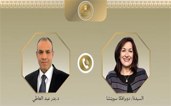 وزير الخارجية لمفوضة الاتحاد الأوروبي للمتوسط: ضرورة البناء على مخرجات القمة المصرية الأوروبية 