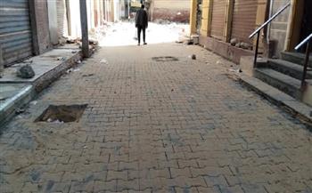 محافظ كفرالشيخ يتابع أعمال تركيب الانترلوك بسيدي سالم ضمن مشروعات الخطة الاستثمارية