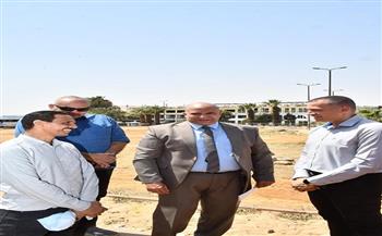 لتعزيز الأنشطة الرياضية.. محافظ أسوان يتفقد مشروع إنشاء 3 ملاعب البادل على ضفاف النيل