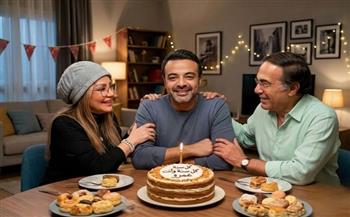 الصورة بتقول كمان مش ممكن حننسى كل اللي كان.. صلاح عبدالله يهنئ عمرو محمود ياسين بعيد ميلاده