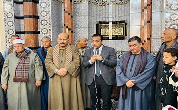 افتتاح مسجد الشهيد محمد زكي بنجع حمادي بتكلفة 5 ملايين جنيه