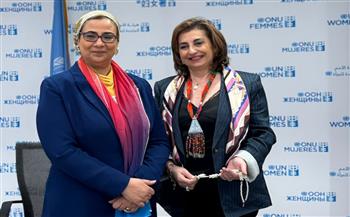 رئيسة القومي للمرأة تبحث مع المديرة التنفيذية لهيئة الأمم المتحدة للمرأة تعزيز التعاون المشترك