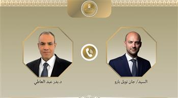 وزير الخارجية ونظيره الفرنسي يبحثان هاتفيًا التطورات الإقليمية وسبل خفض التصعيد في المنطقة