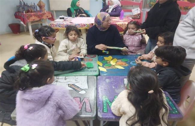 بيت ثقافة نادي الشمس يحتفي بعيد الأم بجلسات حوارية وورش فنية للأطفال