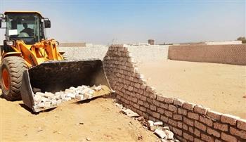 محافظ أسوان: استمرار حملات إزالة التعديات على أراضي الدولة