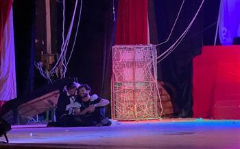 وسط إقبال كبير.. عرض "غرفة في القمر" و"القنال" في افتتاح نوادي مسرح كفر الشيخ