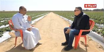 فلاح من المنوفية يحكي رحلة كفاحه في استصلاح 120 فدانًا وزراعة الليمون والعجول في "أجمل ناس"