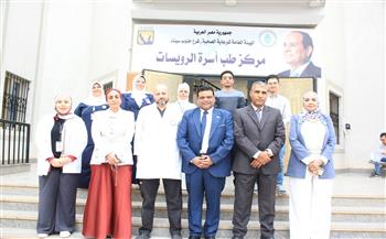 مدير "الرعاية الصحية" بجنوب سيناء يتفقد مركز طب أسرة الرويسات