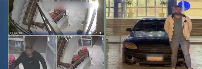 ضبط سائق يسرق باب عمارة ويصيب صاحب العقار أثناء منعه بالشروق