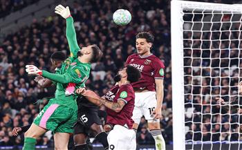 الدوري الإنجليزي.. مانشستر سيتي يتعادل مع وست هام في الشوط الأول 