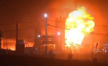 رويترز: السيطرة على حريق في مصفاة لاناز في أربيل