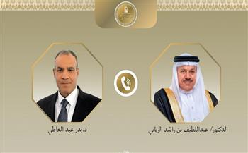 وزير الخارجية يبحث هاتفيا مع نظيره البحريني سبل احتواء التصعيد الإقليمي الراهن