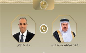 وزير الخارجية يبحث هاتفيا مع نظيره البحريني سبل احتواء التصعيد الإقليمي الراهن