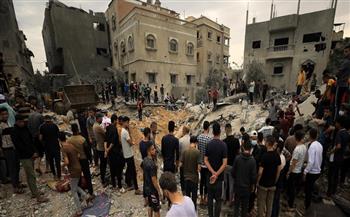 استشهاد 4 في قصف الاحتلال الإسرائيلي وسط وجنوب قطاع غزة