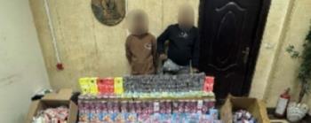 سقوط شخصين بالقاهرة بحوزتهما مليون قطعة ألعاب نارية للاتجار