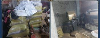 مداهمة مصنع غير مرخص بالقليوبية لإنتاج البن المغشوش بكميات كبيرة