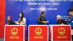 ملايين الفيتناميين يصوتون في الانتخابات العامة لاختيار جمعية وطنية جديدة