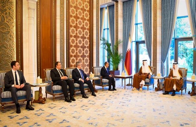 بتوجيهات من رئيس الجمهورية.. وزير الخارجية ينقل رسالة دعم كامل وتضامن مصر إلى أمير قطر