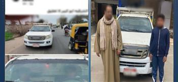 ضبط طفل يقود سيارة ربع نقل معرضًا حياته وحياة المواطنين للخطر