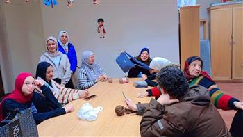 ورشة كروشيه لتعلم «طريقة عمل شنطة» بقصر ثقافة دمنهور