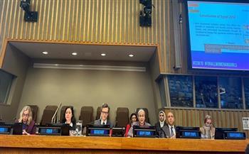 المستشارة أمل عمار تستعرض جهود مصر في تمكين المرأة خلال أعمال لجنة وضع المرأة بالأمم المتحدة 